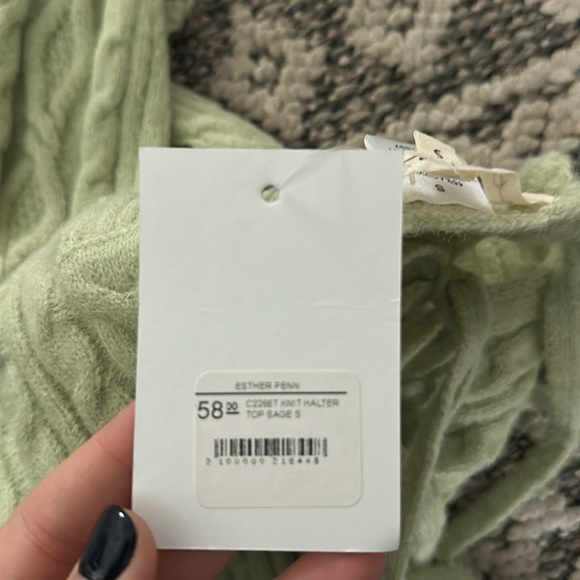 Green crop top - Picture 3 of 3